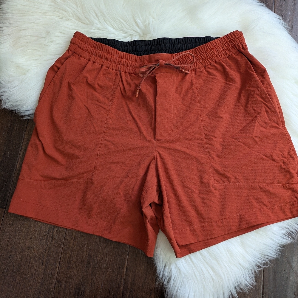 lululemon athletica Rust Athletic Shorts